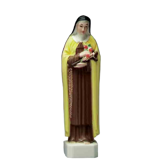 ST THERESE OF LISIEUX STATUE MAGNETIC PLASTIC