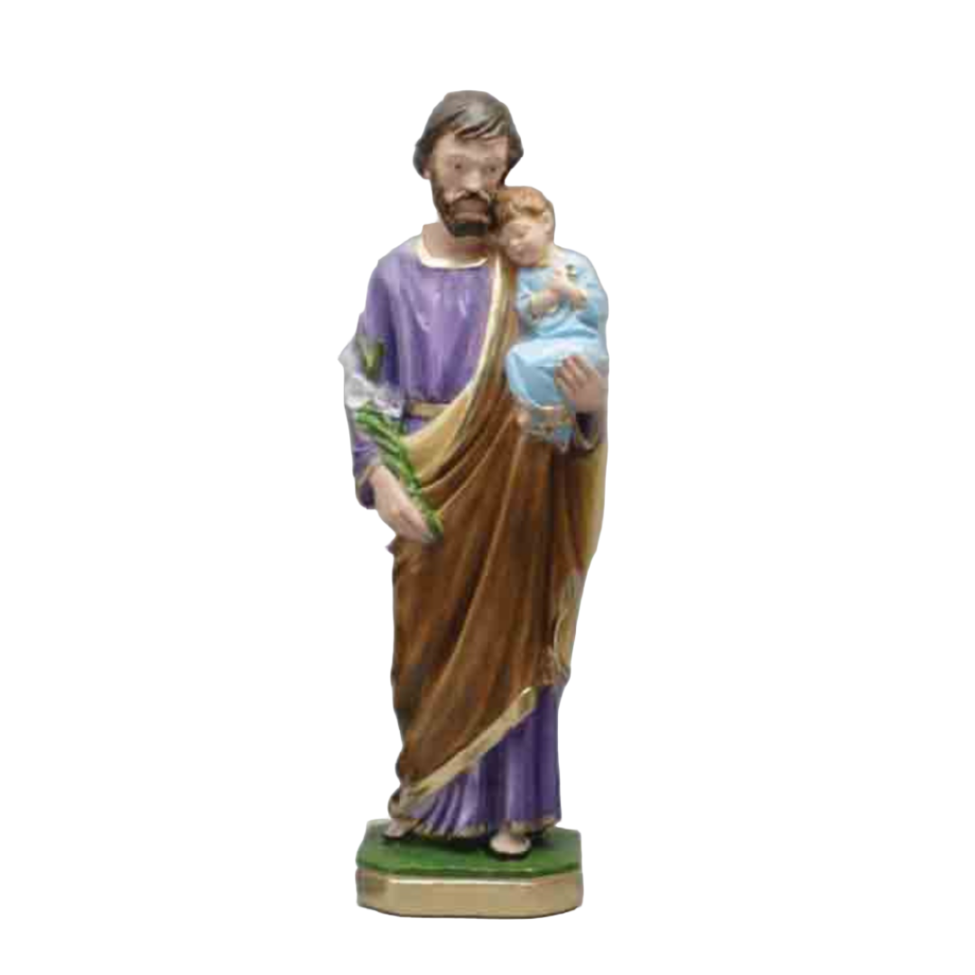 ST. JOSEPH STATUE IN TRADITIONAL PLASTER 30CM – OLOGS CT