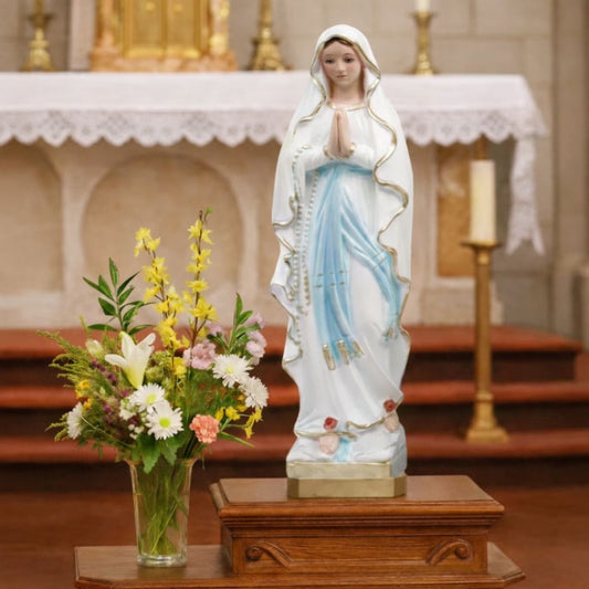 OUR LADY OF LOURDES STATUE