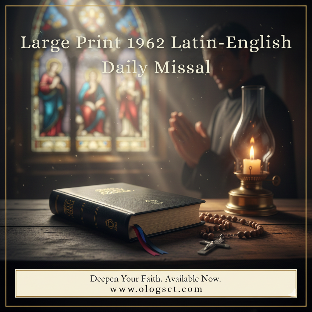 ROMAN CATHOLIC DAILY MISSAL LARGE PRINT