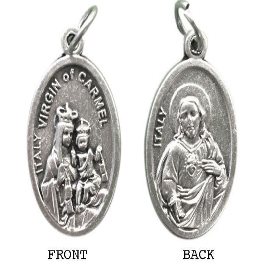 OUR LADY OF MT CARMEL OR SCAPULAR RELIGIOUS MEDAL