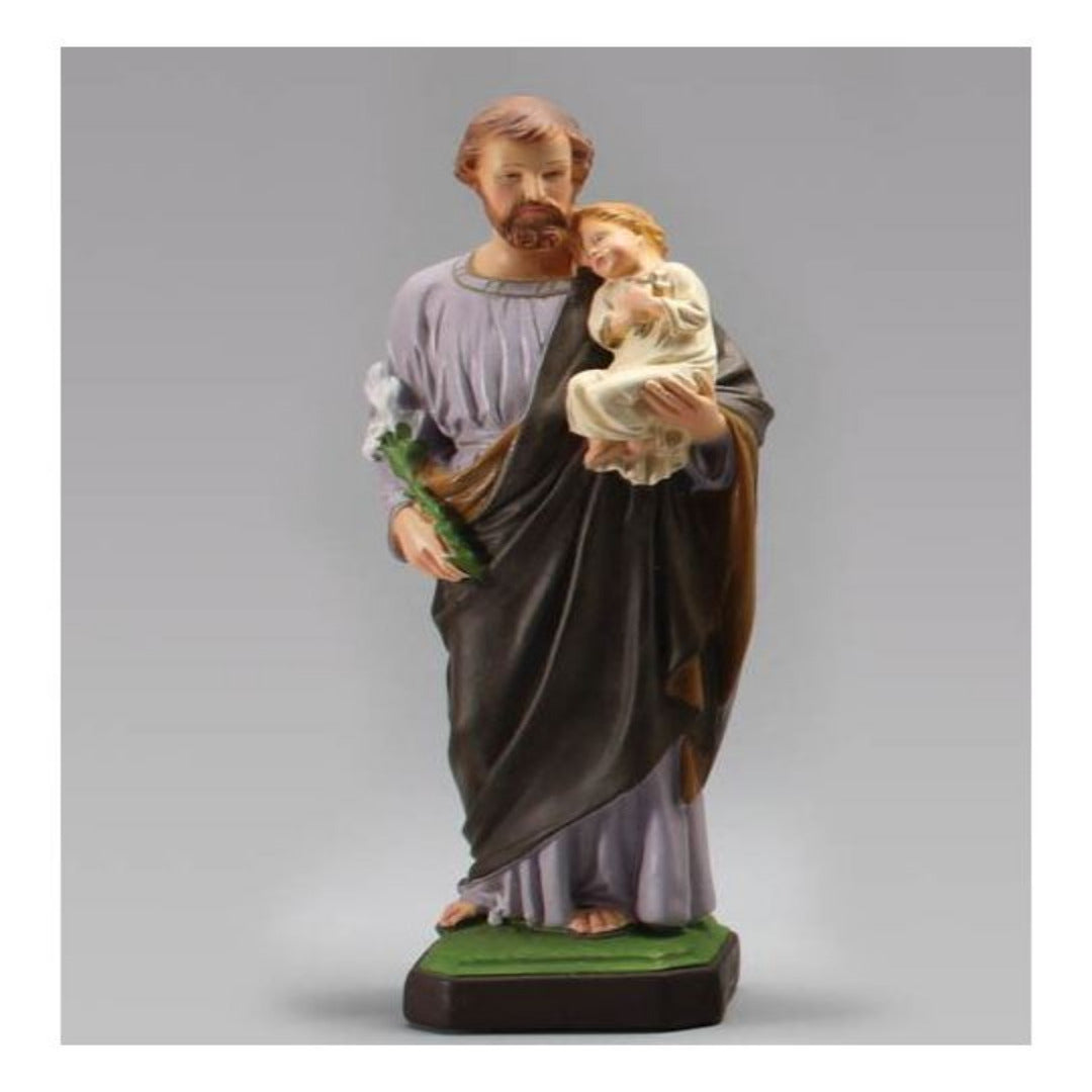 ST JOSEPH STATUE IN/OUT DOOR- 40CM VINYL