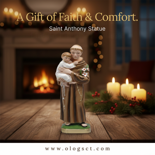 ST. ANTHONY STATUE 30CM