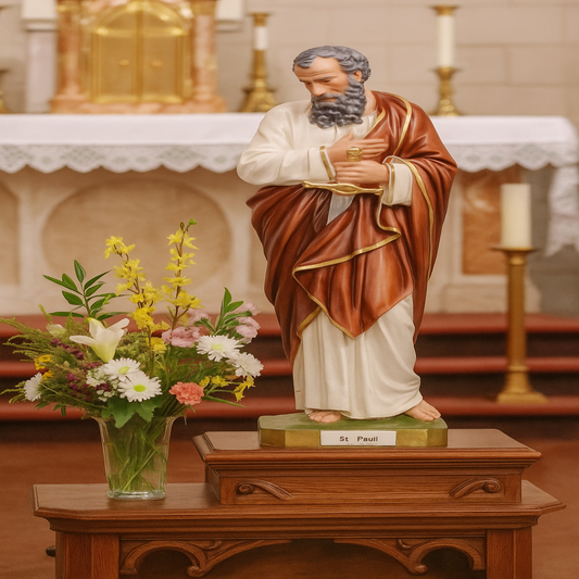 ST. PAUL STATUE 30CM