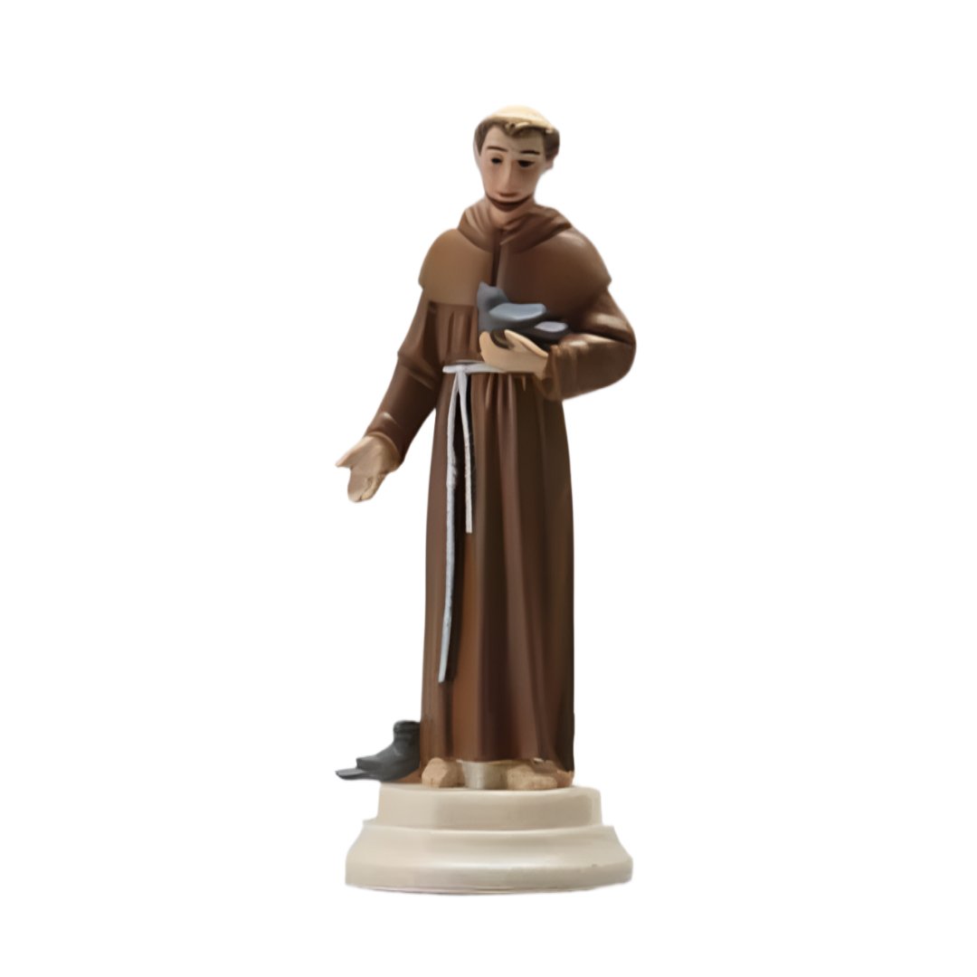 ST FRANCIS OF ASSISI MAGNETIC PLASTIC STATUE