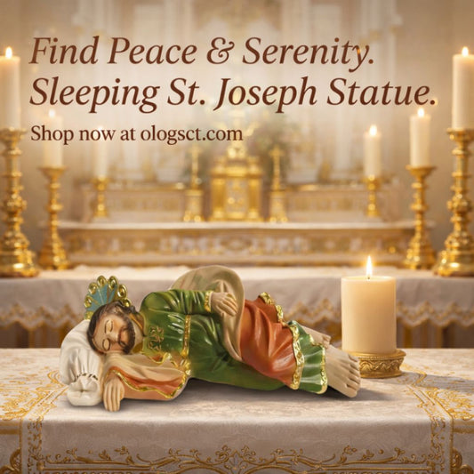 SLEEPING ST. JOSEPH STATUE