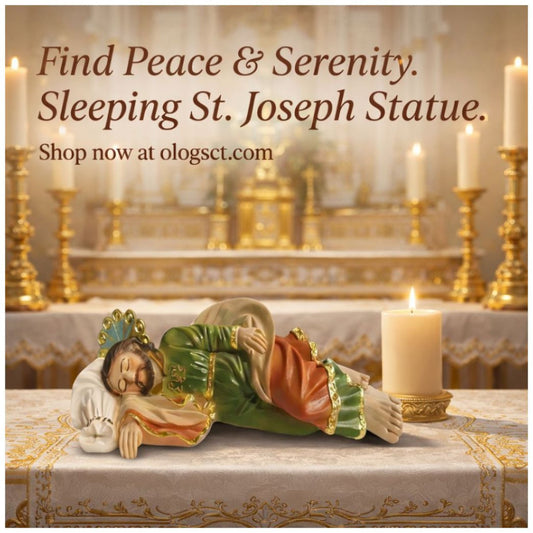 SLEEPING ST. JOSEPH STATUE
