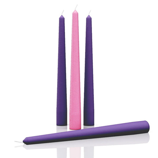 ADVENT TAPER CANDLES