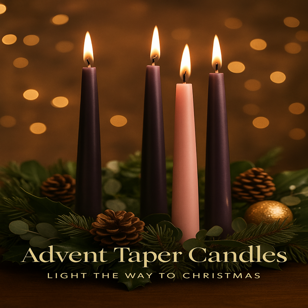 ADVENT TAPER CANDLES