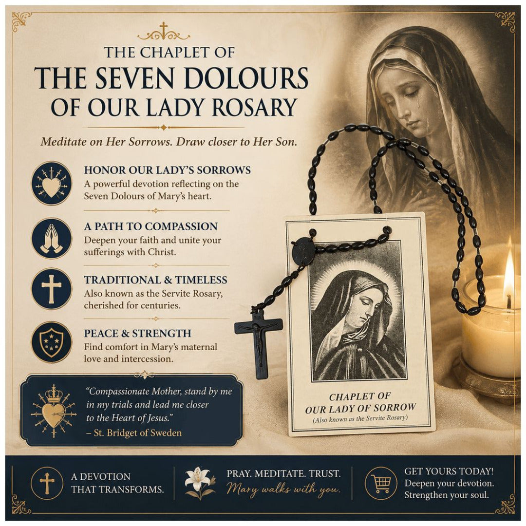 THE CHAPLET OF THE SEVEN DOLOURS OF OUR LADY ROSARY