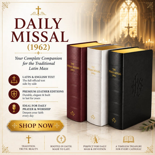 1962 DAILY MISSAL by BARONIUS PRESS