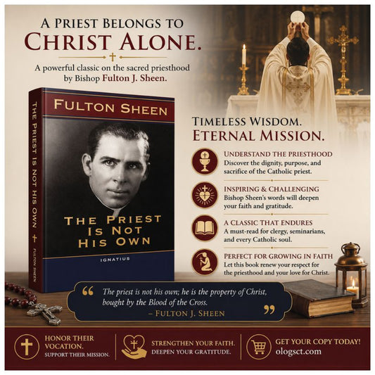 THE PRIEST IS NOT HIS OWN by FULTON J SHEEN