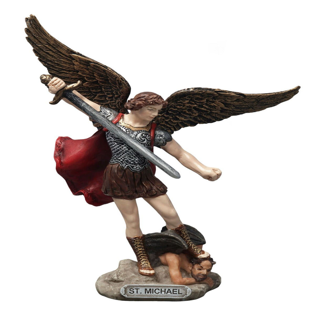 ST MICHAEL THE ARCHANGEL MINI STATUE VERONESE COLLECTION