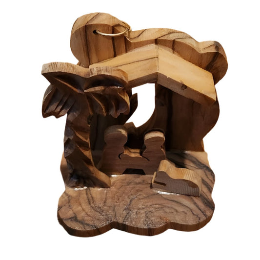 SMALL NATIVITY IN WOOD