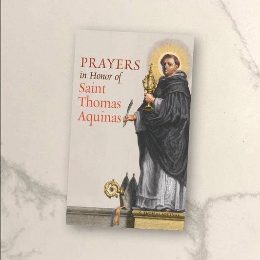 PRAYERS IN HONOR OF SAINT THOMAS AQUINAS