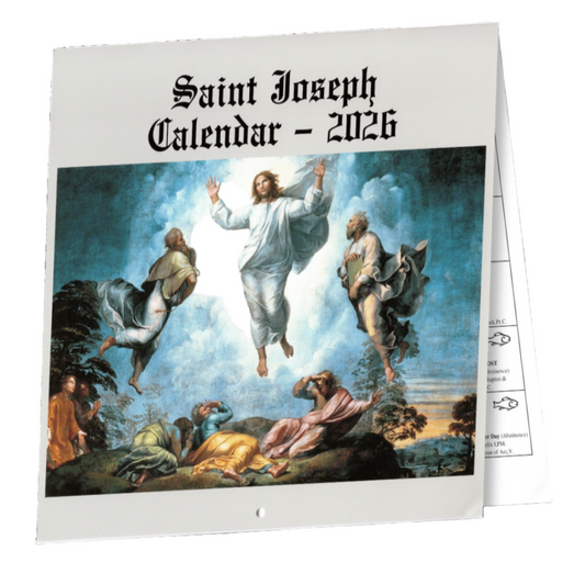 SAINT JOSEPH CATHOLIC CALENDAR 2026