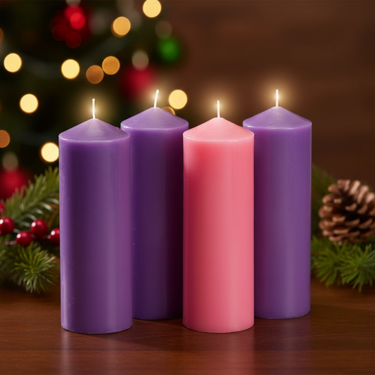 ADVENT PILLAR CANDLES