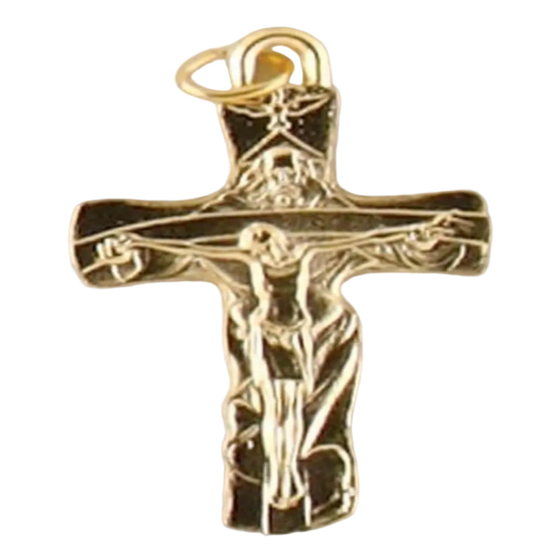 HOLY TRINITY CRUCIFIX GOLD 40M