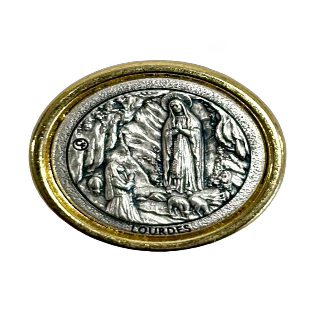 CAR PLAQUE – OUR LADY OF LOURDES
