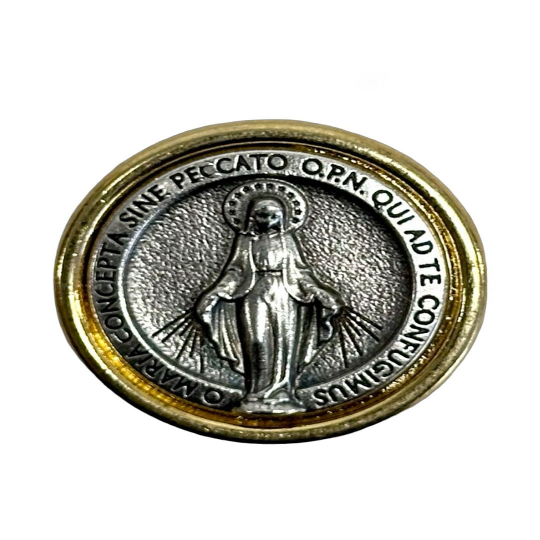 CAR PLAQUE – MIRACULOUS MEDAL