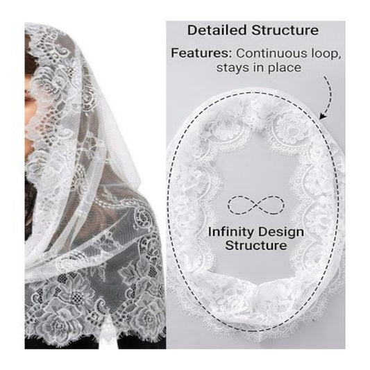 MANTILLA / CHURCH VEIL INFINITY W