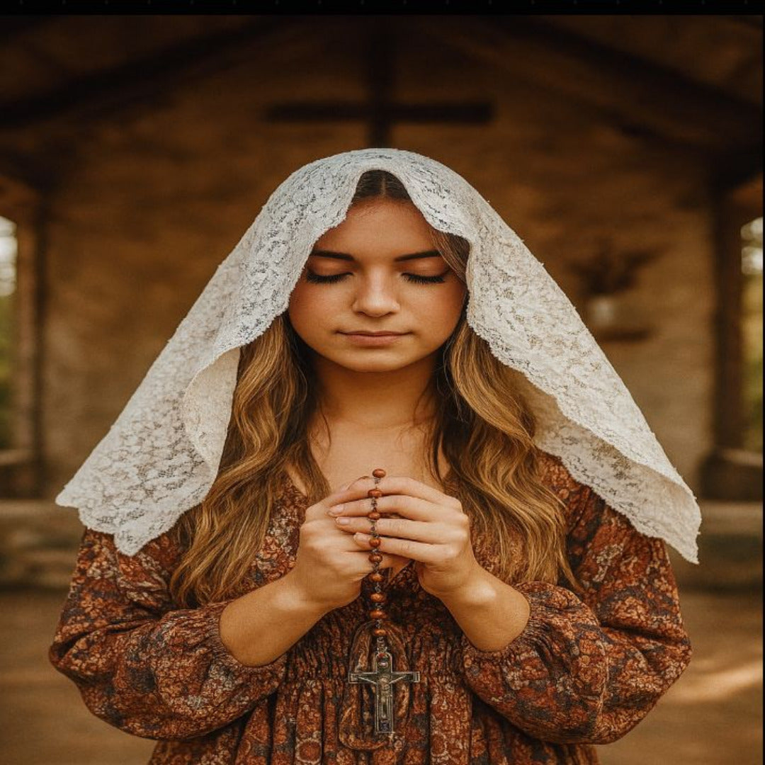 MANTILLA / CHURCH VEIL TRIANGLE 3