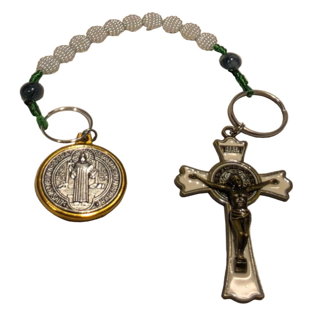 HANDCRAFTED KEY CHAIN / CAR ROSARY PENDANT / DOOR HANGER