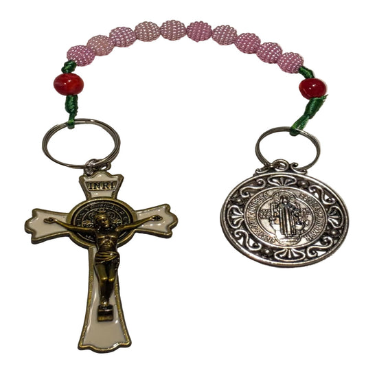 HANDCRAFTED KEY CHAIN / CAR ROSARY PENDANT / DOOR HANGER