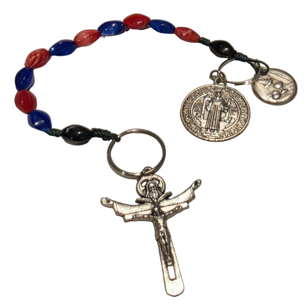 HANDCRAFTED KEY CHAIN / CAR ROSARY PENDANT / DOOR HANGER
