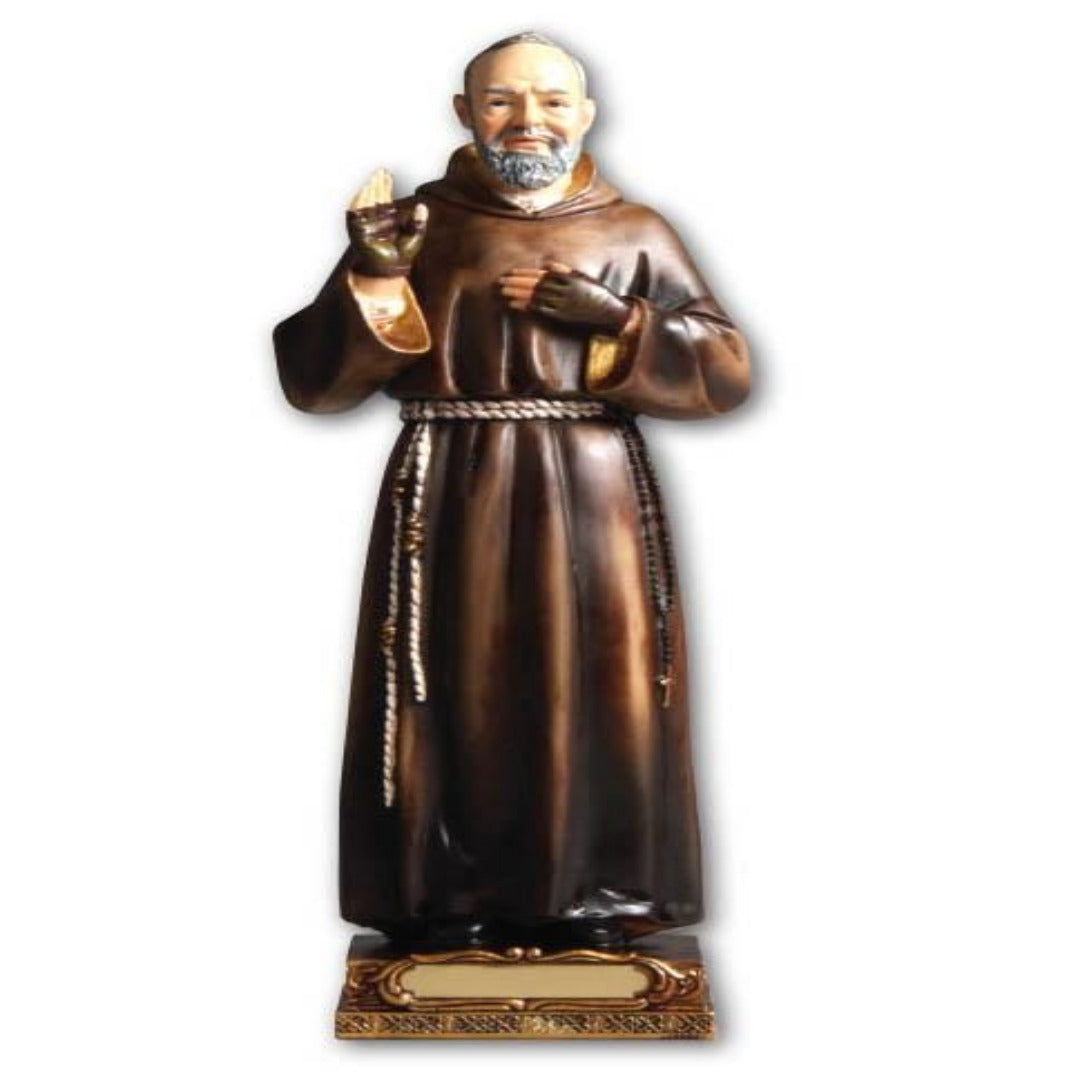 ST PADRE PIO STATUE 14CM