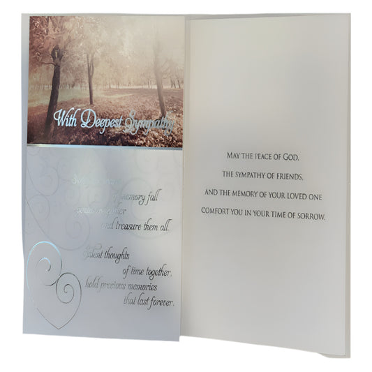 DEEPEST SYMPATHY CARD