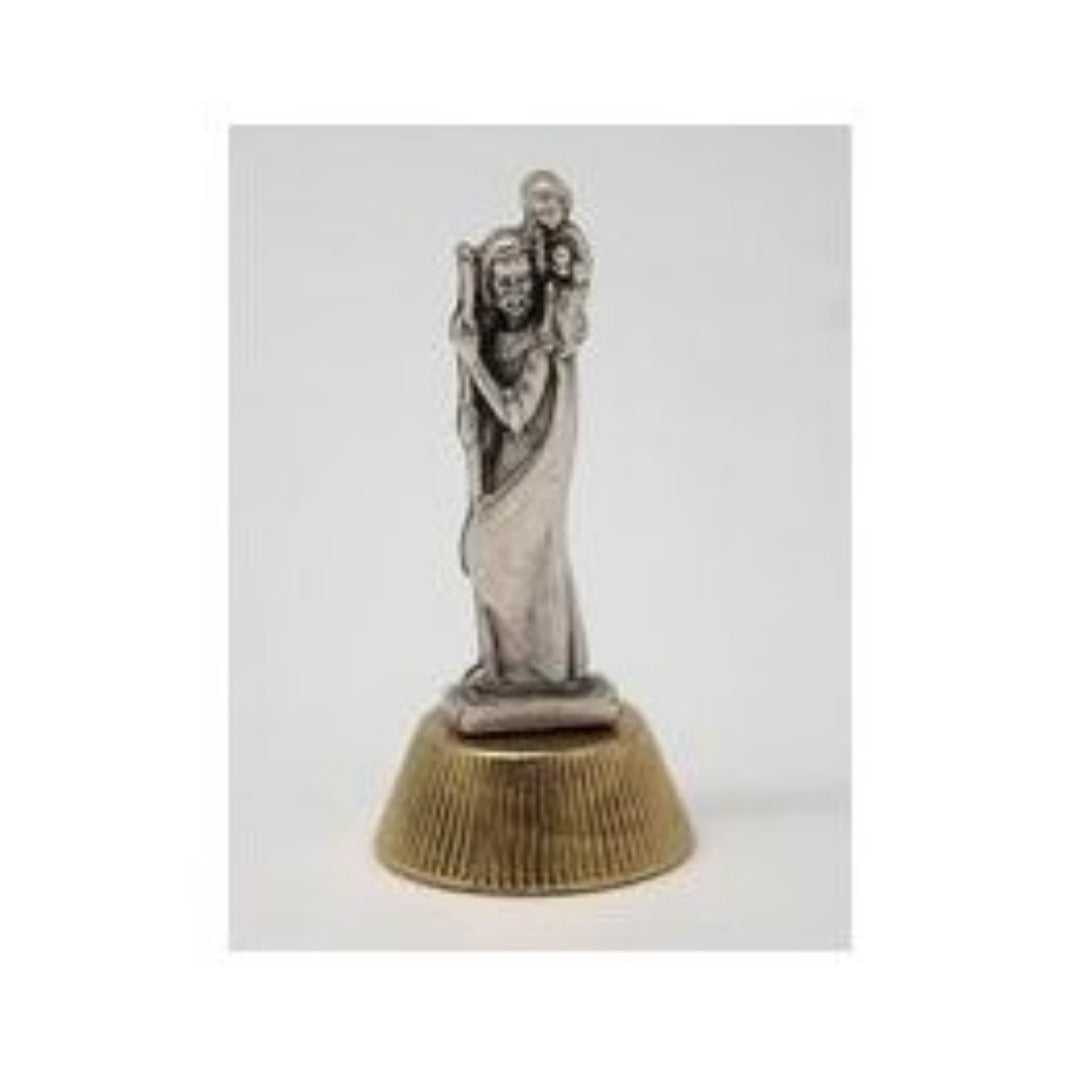 ST CHRISTOPHER METAL MAGNETIC STATUE 50MM